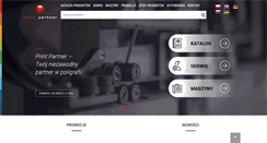 Desktop Screenshot of print-partner.eu